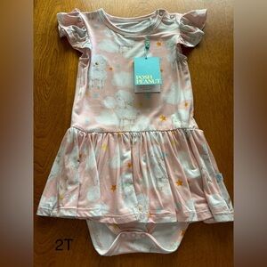 NWT Posh Peanut Mary Ruffled Cap Sleeve Twirl Skirt
Bodysuit